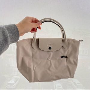 NEW Longchamp Top Handle Bag - White